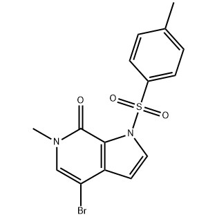 4-bromo-6-metyl-1-tosyl-1H-pyrrolo[2,3-c]pyridin-7(6H)-one Số CAS. :1445993-87-2