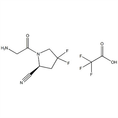 (S)-1-(2-Aminoacetyl)-4,4-difluoropyrrolidine-2-carbonitril Trifluoroacetate Số CAS:1448440-40-1