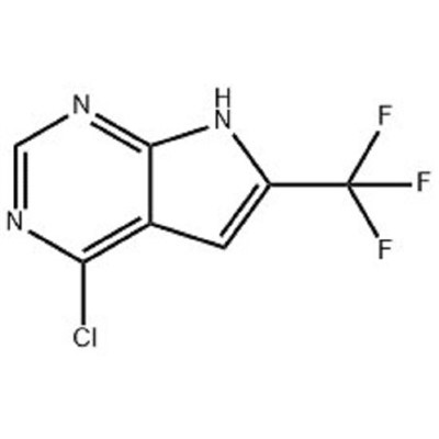4-chloro-6-(trifluoromethyl)-7H-pyrrolo[2,3-d]pyrimidine Số CAS: 1830312-37-2